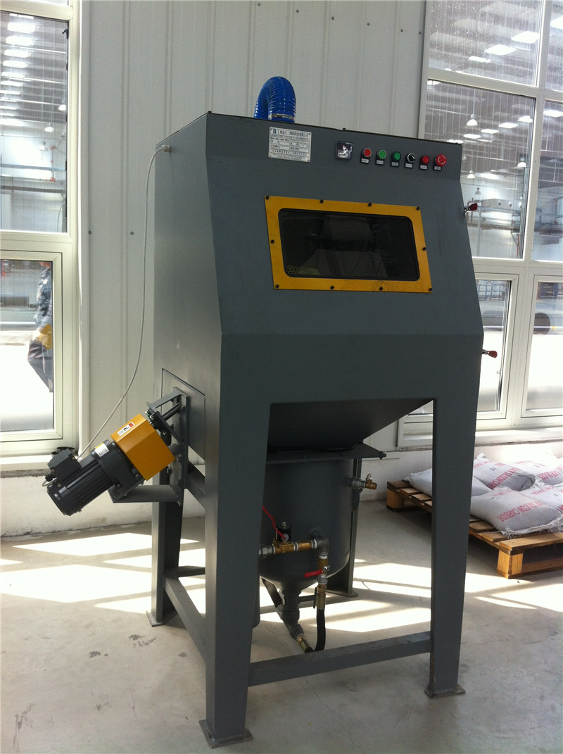 加壓箱式噴砂機